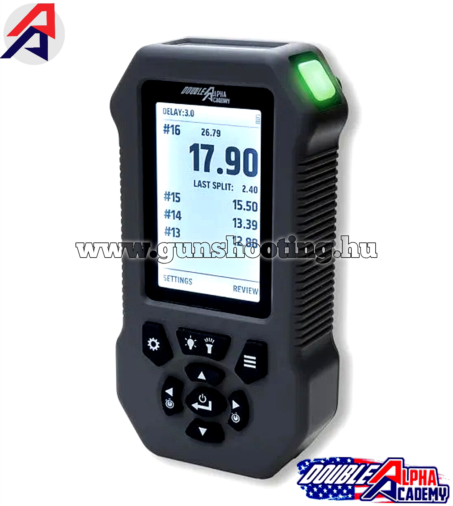 104135 EDGE Shot Timer Lövésidőzítő Sötétszürke