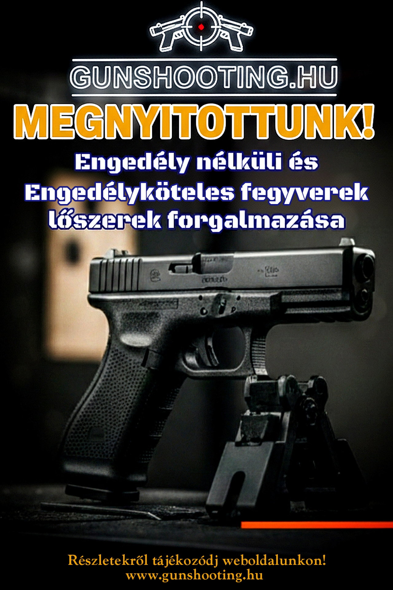 GunShooting Fegyverbolt