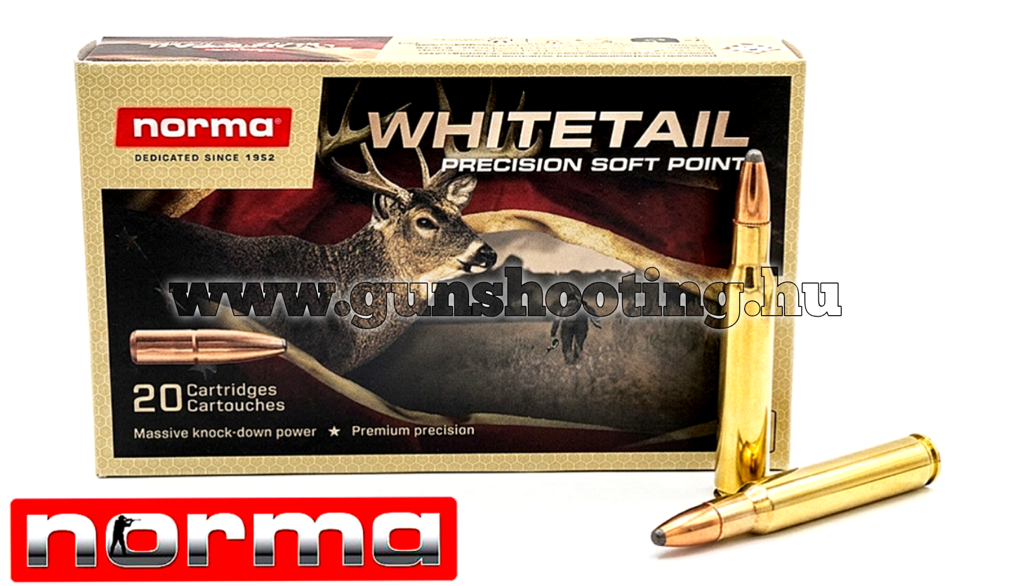 20177392 30-06 Norma Whitetail Precision Soft Point 9,7g/150gr Lőszer
