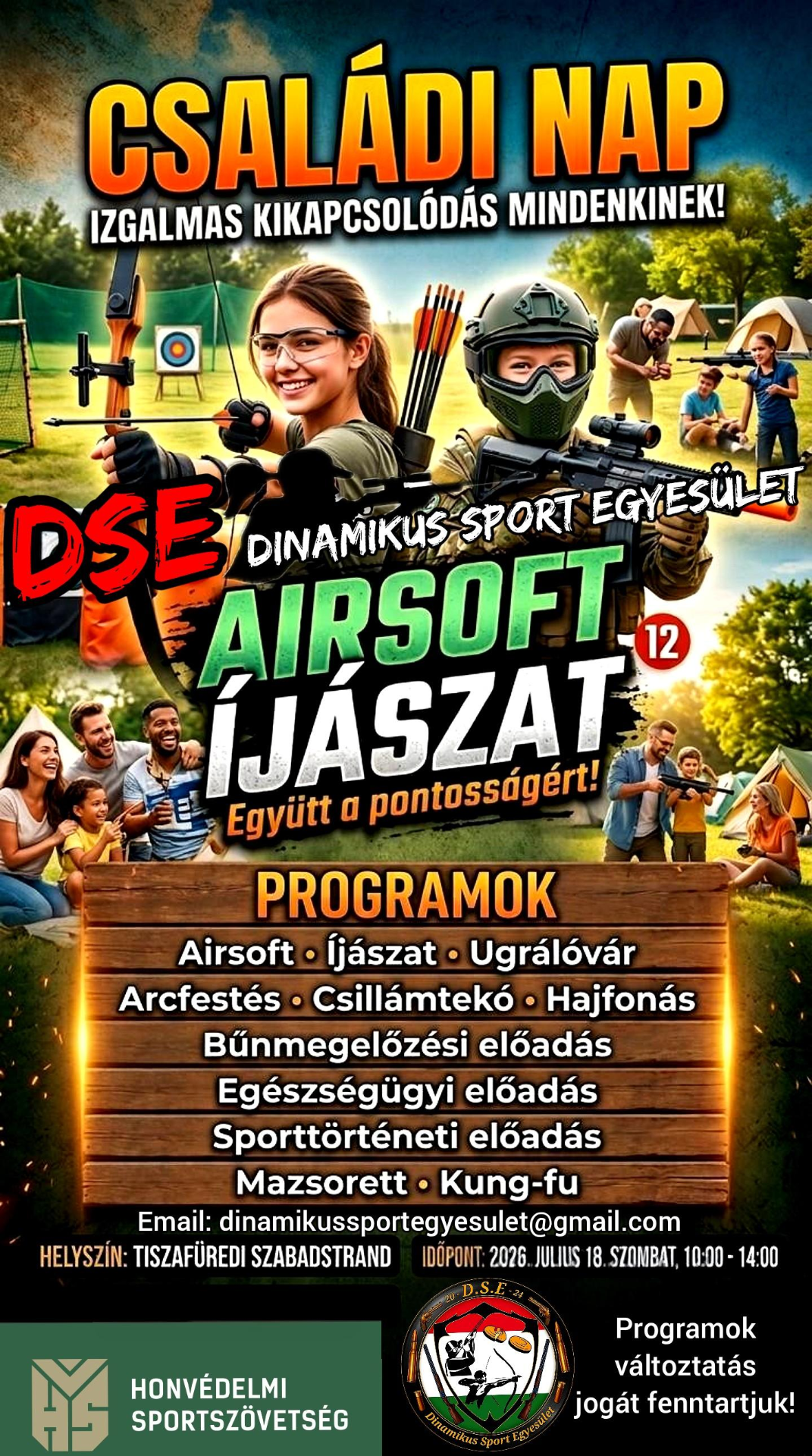D.S.E Dinamikus Sport Egyesület Családi nap